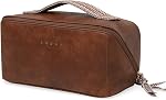 Trousse de maquillage de voyage EACHY, sacs cosmétiques de grande capacité pour femmes, pochette portable imperméable, trousse de toilette à ouverture à plat