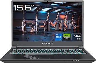 Gigabyte G5 KF5 Gaming Laptop - 15.6 Inch, 144Hz FHD, Intel Core i7-13620H, NVIDIA GeForce RTX 4060 GPU, 16GB DDR5 4800MHz, 1x 1TB Gen4 SDD, Windows 11 Home, 2 Year Warranty, G5 KF5-H3UK354SH