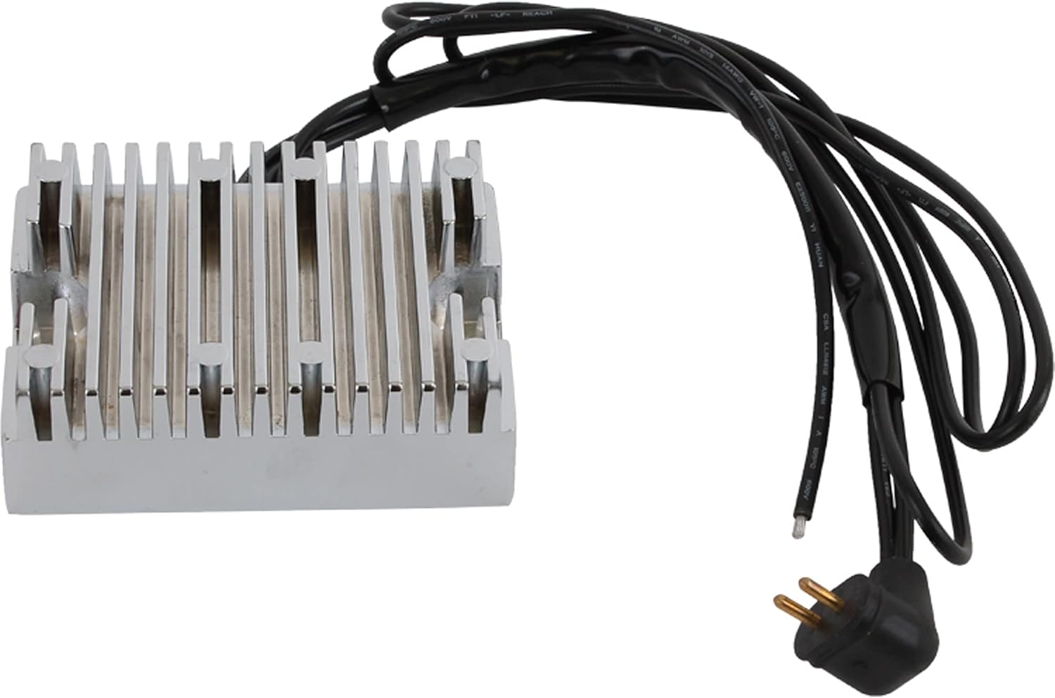 DB Electrical AHD6004-C New Chrome Voltage Regulator Rectifier Compatible with/Replacement for 81 82 83 84 85 86 87 88 1981 1982 1983 1984 1985 1986 1987 1988 Harley Big Twin 74512-84, 74513-82A
