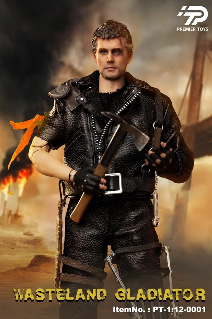 新品　1/12　マッドマックス　アクションフィギュア マッドマックス ロードウォリアー マックス＆ドッグ アクション