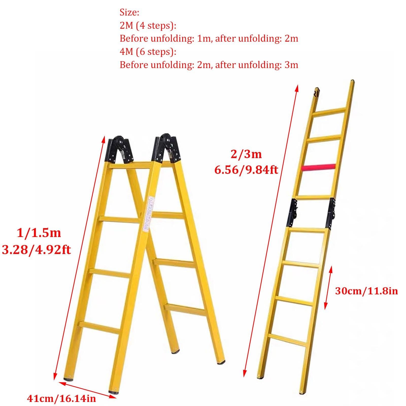 Scala pieghevole, scala estensibile a cavalletto, scala multiposizione