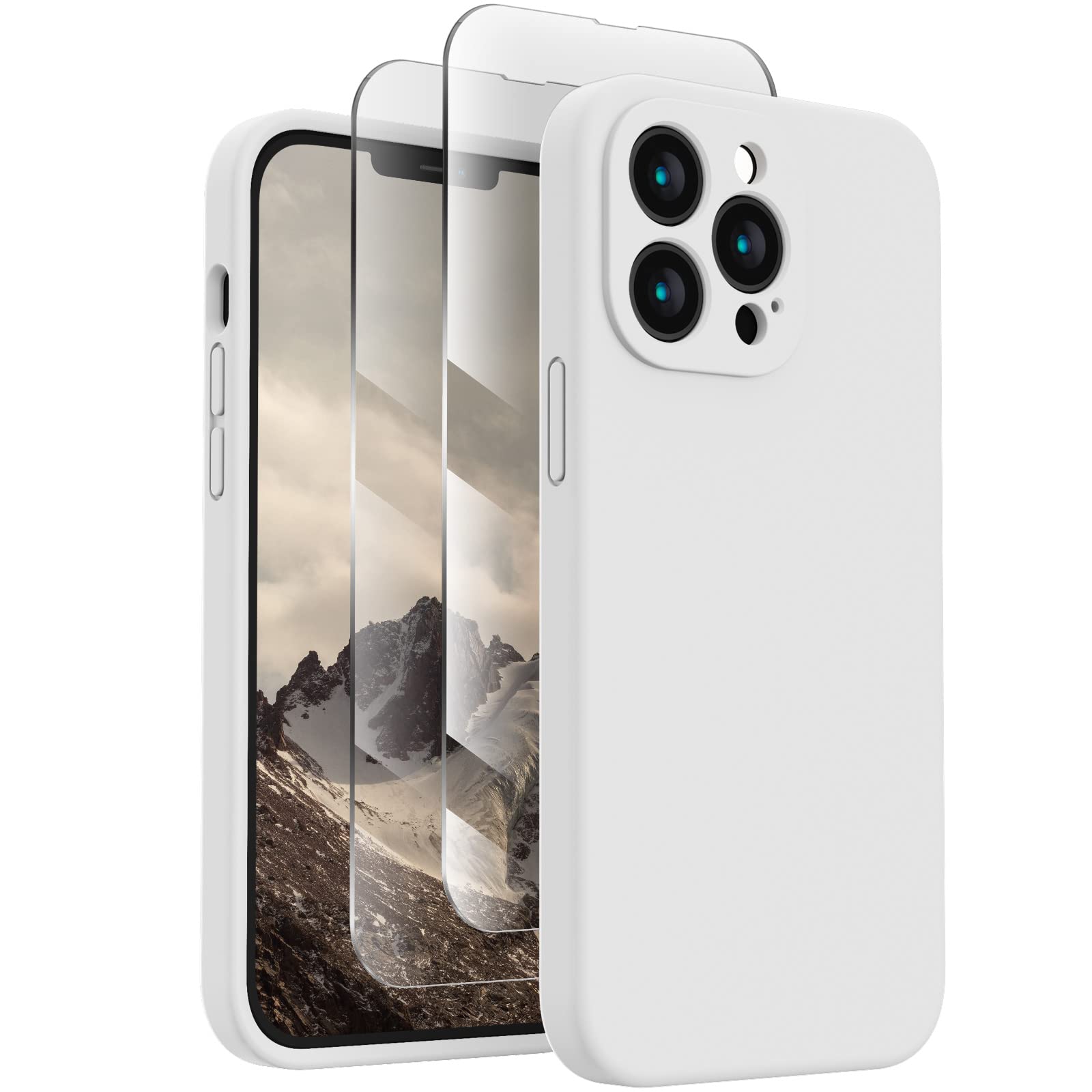 FireNova Designed for iPhone 13 Pro Max Case, 6.7", White