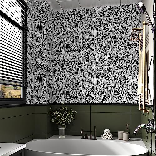 Papel pintado floral extraíble de vinilo autoadhesivo e impermeable 7