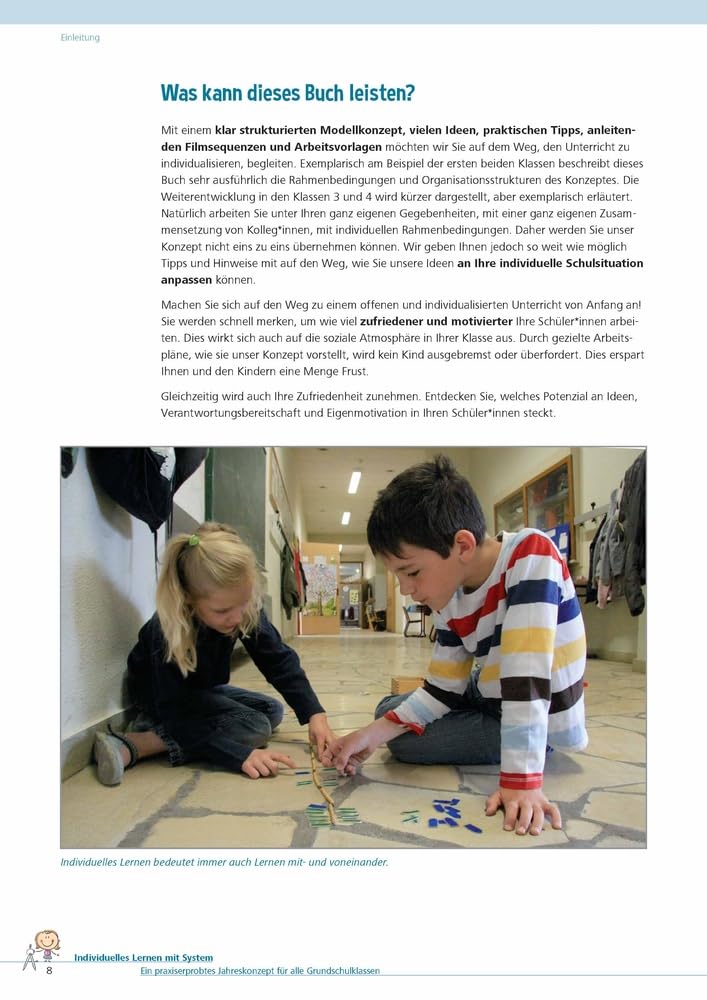 Individuelles Lernen mit System, aktualisierte, überarbeitete Neuauflage: Ein praxiserprobtes Jahreskonzept für alle Grundschulklassen, mit umfangreichem digitalen Zusatzmaterial und Erklärvideos