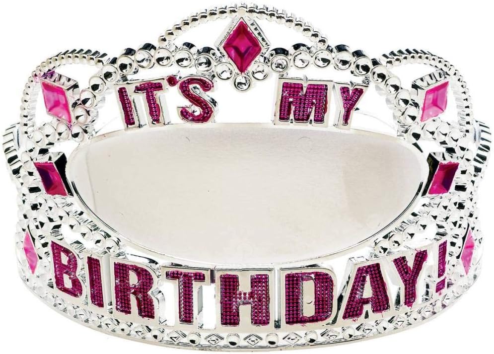 Pink & Silver Customizable Birthday Tiara