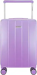 Mala de Bordo em Policarbonato 10kg com TSA Rodas Giratórias Gladiador Infinity V1 (Lilás)