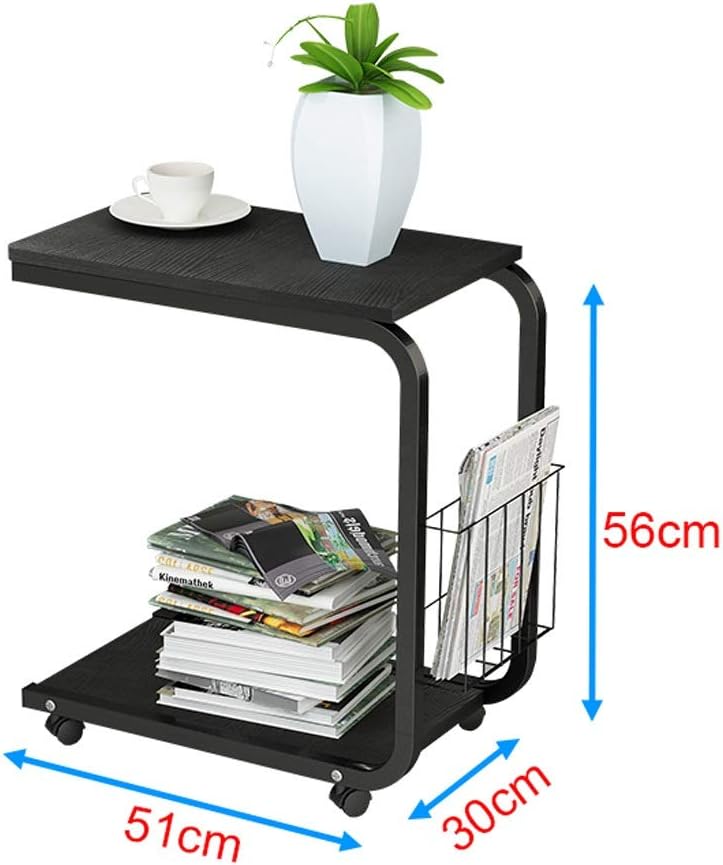 Side Table/End Table,Coffee Table Modern Minimalist Corner Bedroom Table Small Mobile BedLiving Room Mini Sofa Cabinet Side Cabinet XINYALAMP