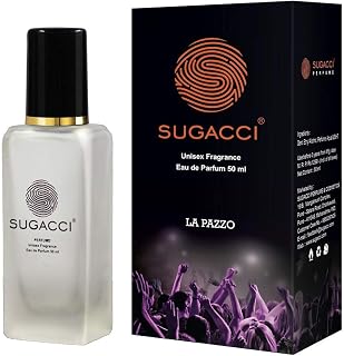 Aalam La Pazzo - Perfumes for Man - Perfumes for Woman - Eau de Parfum - 10 x More Perfume than Deodorant - 50ML - Unisex Fragrance - Scent for Man and Woman