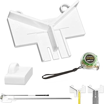 Club Ruler & Swing Weight Tool, Compatible with KAPRO 48" Straight Edge/Tape Measure, Golf Club Ruler - Fitting Tool for Club Length & Swing Weight Measurement, with Slider & Tape Measure