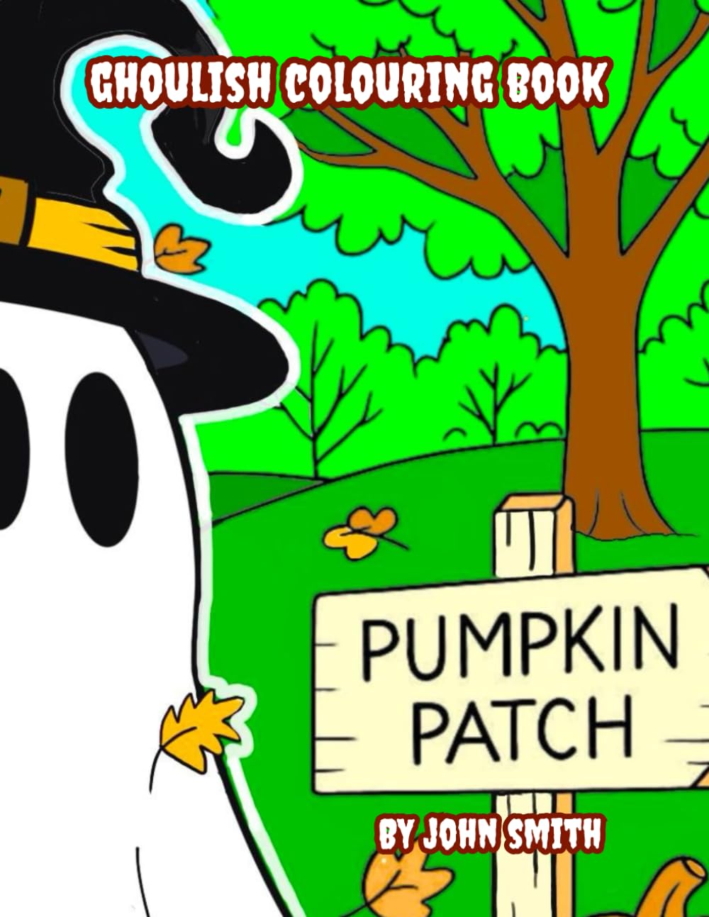 THE GHOULISH COLOURING BOOK
