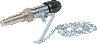 Regulador de Tiro Termostático 3/4" para Caldera de Combustible Sólido – Control de Temperatura de Combustión – Instalación Vertical y Horizontal