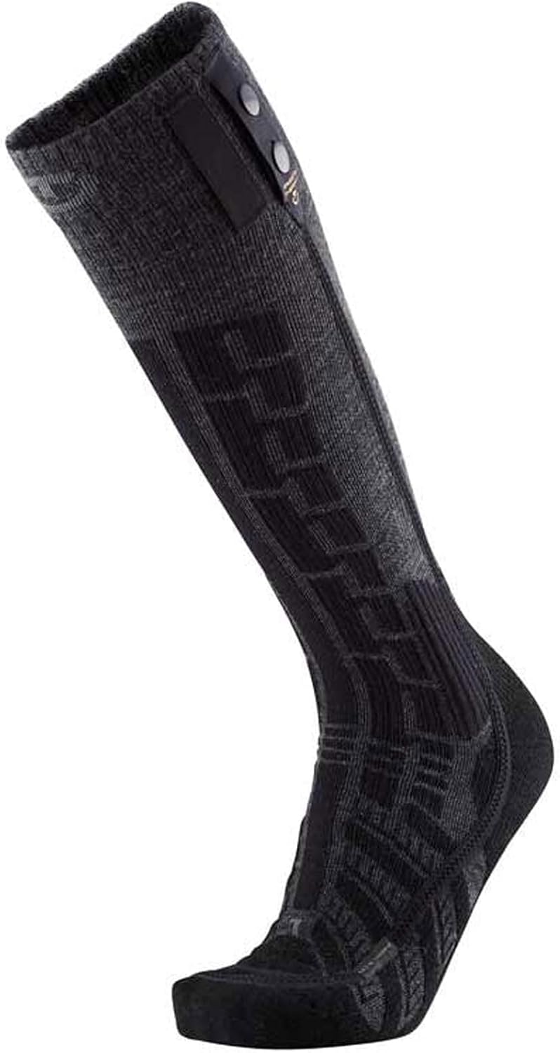 Therm-ic Unisex Heated Ski Socks | Ultra Warm Comfort S.E.T. Merino Wool Moisture-Wicking Insulated High Socks