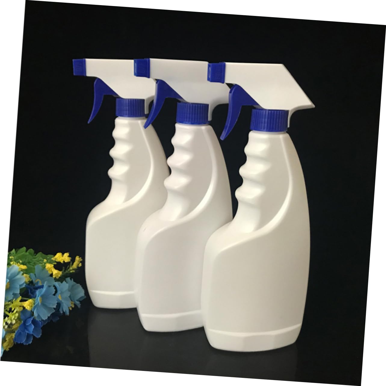 Happyyami Sprühflasche Bruchsicher 10 Stück 500ml aus Kunststoff mit Feinem Nebel Weiße Gartengießkanne aus Pp für Gartenbewässerung und Blumenpflege
