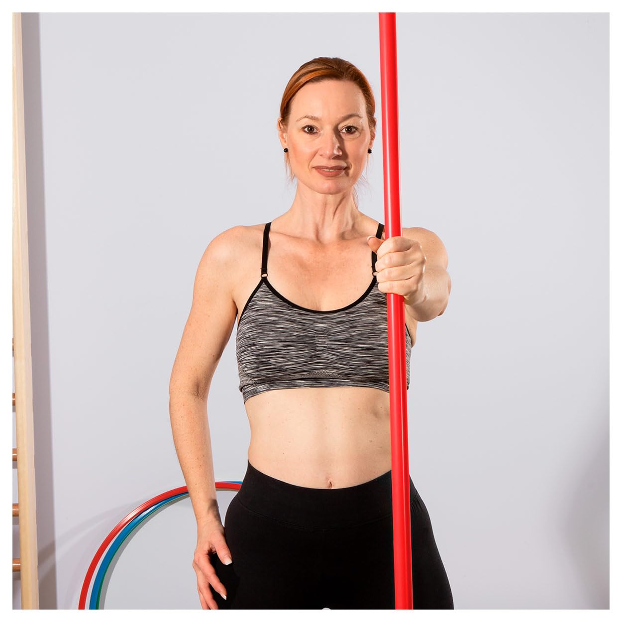 Sport-Tec Bâton de gymnastique pour homme en plastique - 120 cm