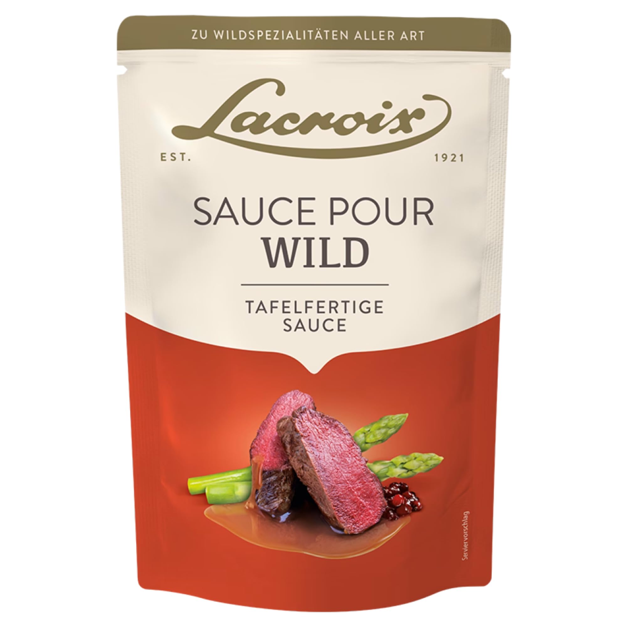 usy Bundle für Lacroix Sauce pour Wild VPE (15x150g Beutel) + usy Block