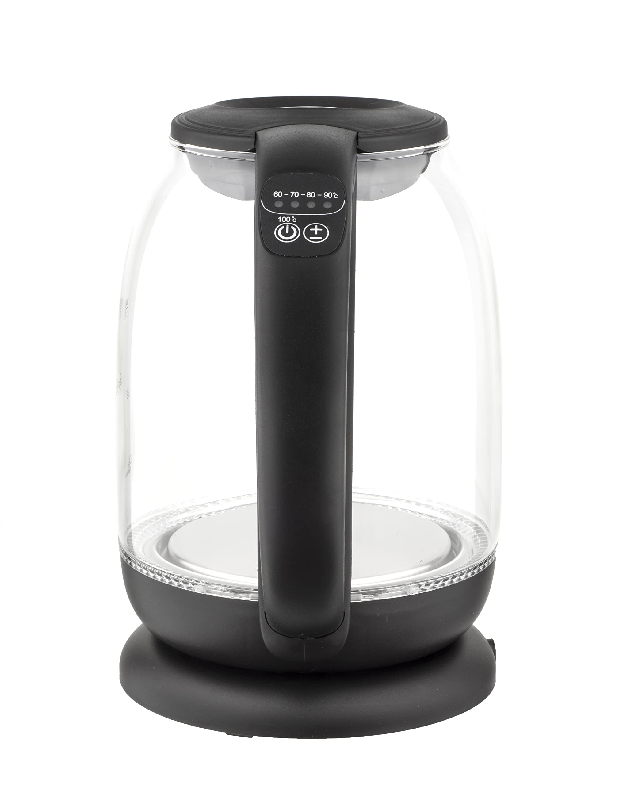 Zilan, Waterkoker van led-glas, verschillende kleuren, digitaal display, 1,7 l, 5 verschillende instellingen, draadloze waterkoker met glazen behuizing van 360 graden borosilicaat, 2200 W Zilan, Waterkoker van led-glas, verschillende kleuren, digitaal display, 1,7 l, 5 verschillende instellingen, draadloze waterkoker met glazen behuizing van 360 graden borosilicaat, 2200 W