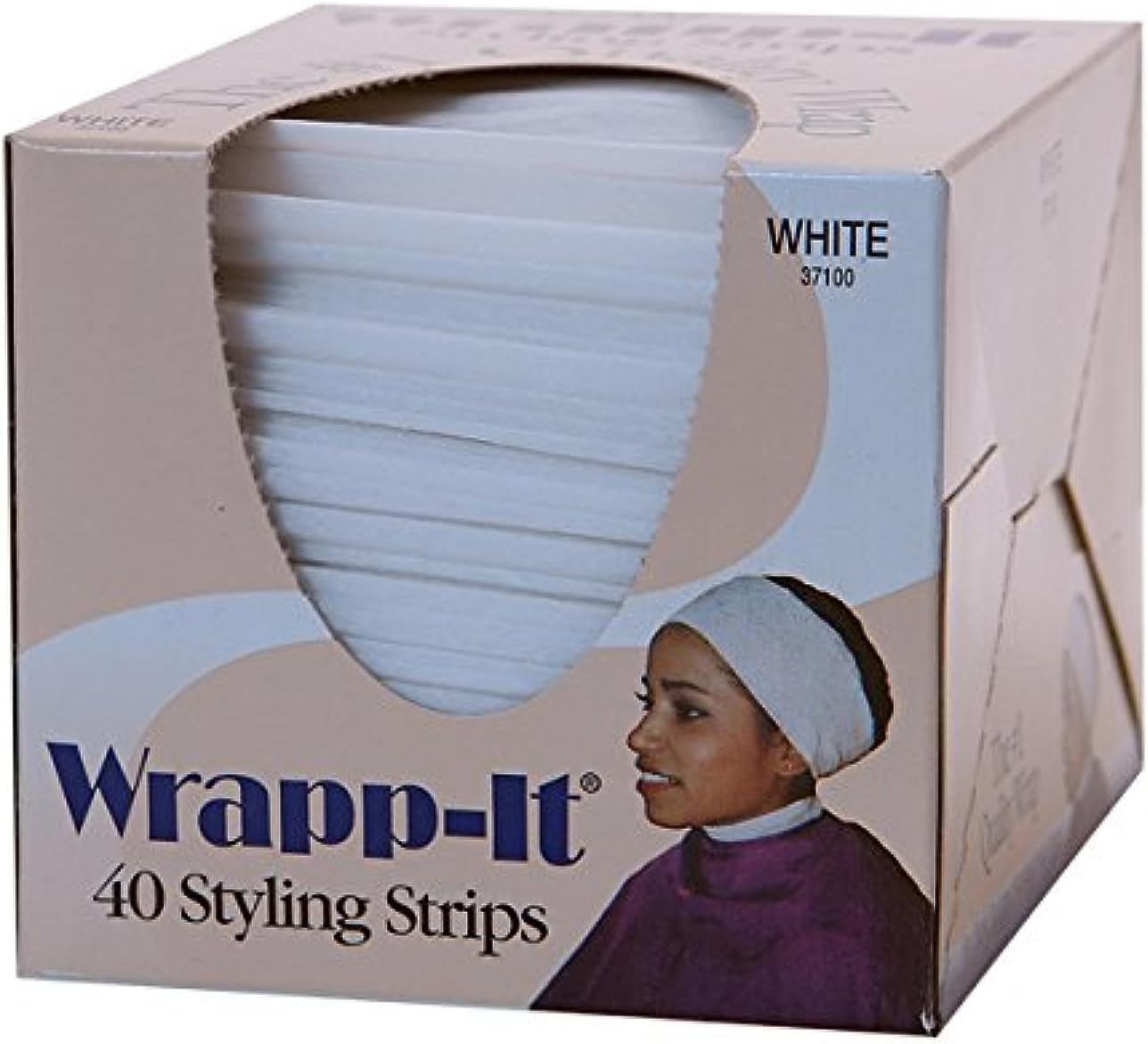Graham Professional Beauty WrappIt White Styling Strips 40 styling