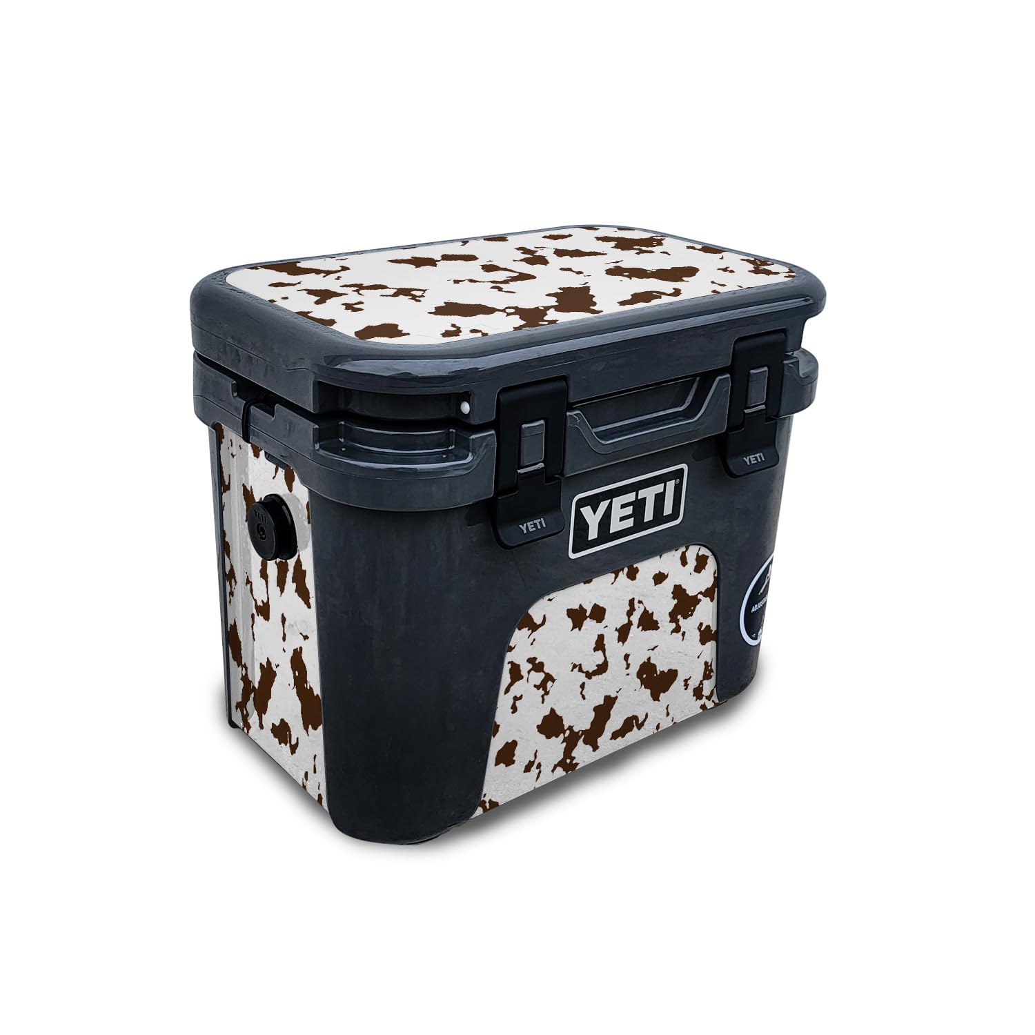 Skin Compatible with Yeti Roadie 15 Hard Cooler - Brown Cow - Premium 3M Vinyl Protective Wrap Decal Cover - Easy to Apply | Crafted in The USA by MightySkins