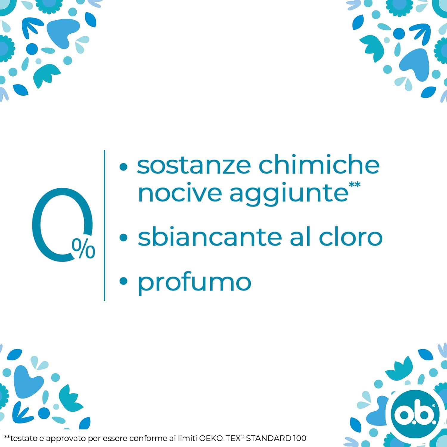 o.b. ProComfort Super Plus Assorbenti Interni, Flusso Molto Intenso, Inserimento e Rimozione Facile, 16 unità (Confezione da 10)
