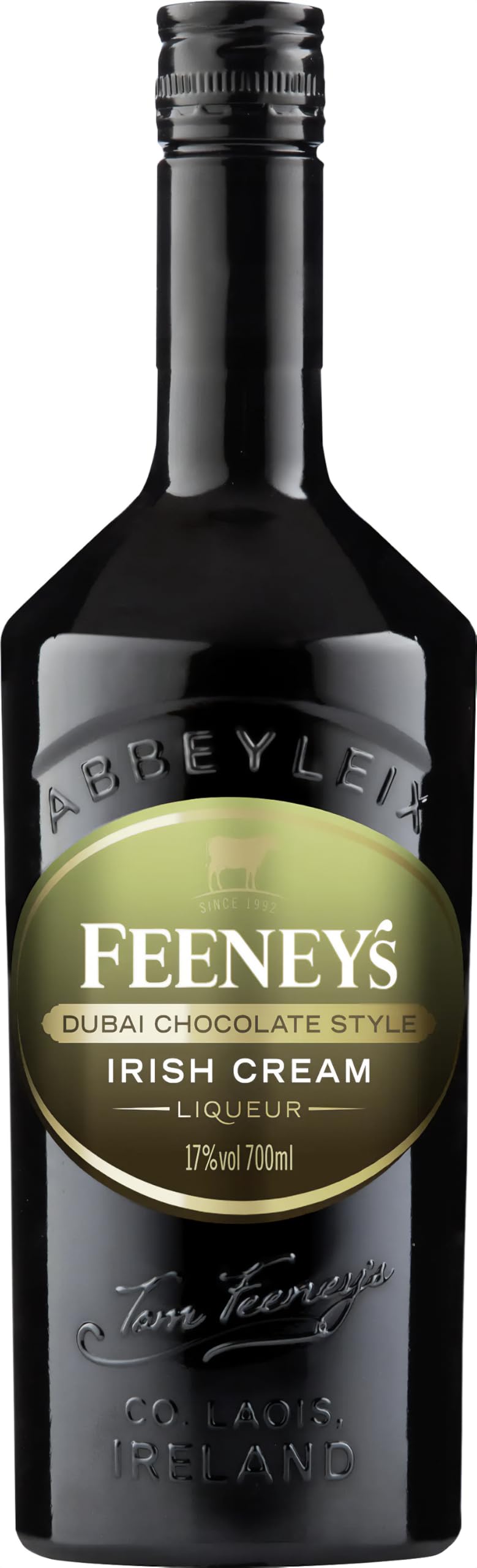 Feeney’s Dubai Chocolate Style Irish Cream Liqueur 17% vol. - Irischer Sahne Likör (1 x 0.7 l)