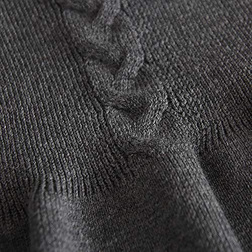 Toddler Baby Girl Knit Sweater Dress Princess Kids Ruffle Long Sleeve Casual Birthday Christmas Party Dresses Top Fall Winter Outfit Clothes Playwear Gray Ruffle 18-24 Months #TOP4