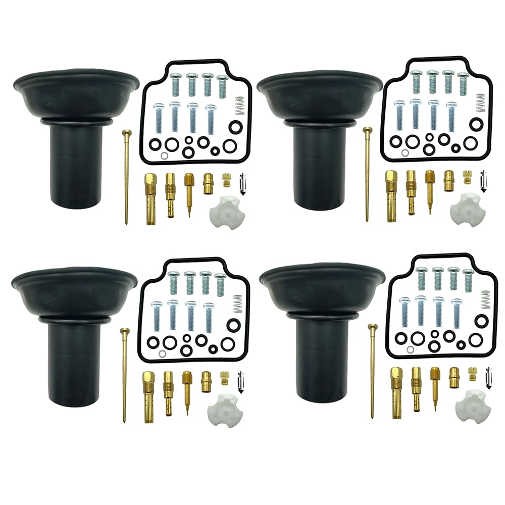 AXSCROAW 4-Pack Carb Carburetor Repair Kits Replacement for Honda NIGHTHAWK 750 CB750 1991-2003