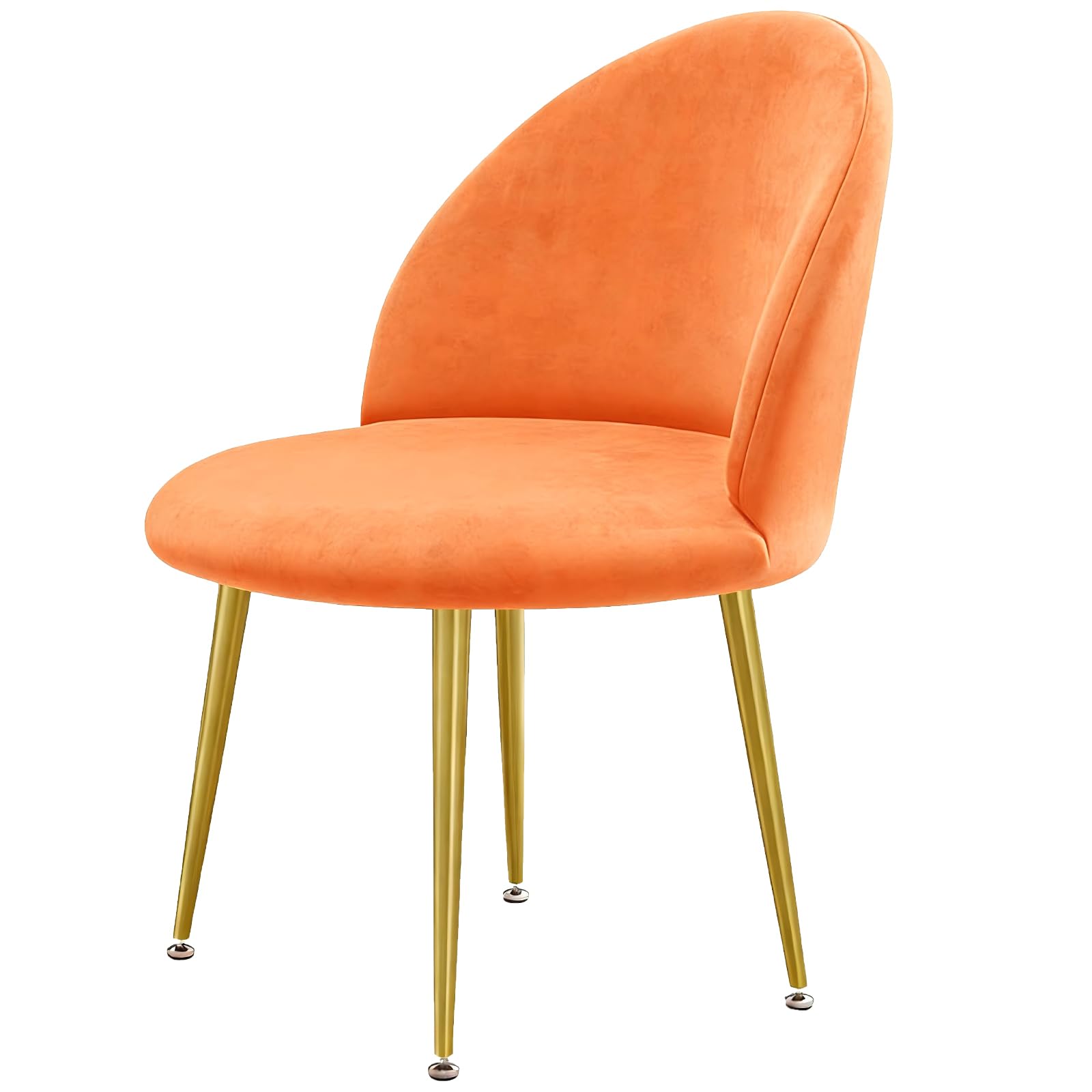 QMTAEW Dining Chair Covers, Modern Stretch Removable Washable Spandex Slipcovers for High Chairs Chair Protective Covers,Orange