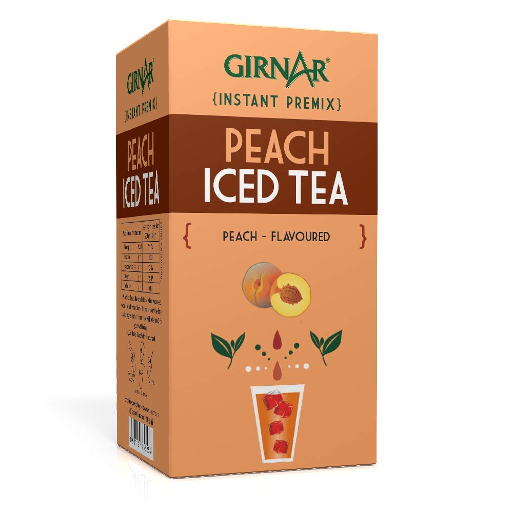 Girnar Instant Premix Iced Green Teabags-Peach Flavour(5 Sachets), 90 Grams (B010SS8NBG) Amazon Price History, Amazon Price Tracker