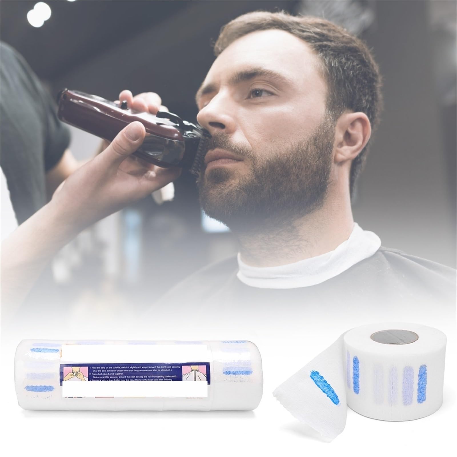 5 Stück/Set Friseur-Nackenstreifen-Haarschnittpapier für den Haarschnitt