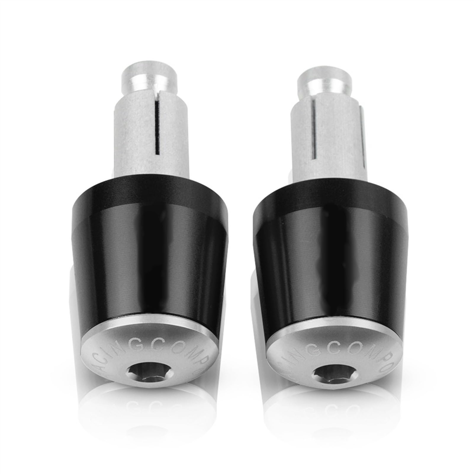 CBR954RR extremos de manillar 22mm para eliminar vibración molesta en moto plata