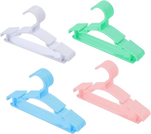 Paquete de 40 perchas antideslizantes para ropa de recién nacido, para ropa de recién nacido, percha ultrafina para niñas y niños pequeños disponible en Yaxa Mexico