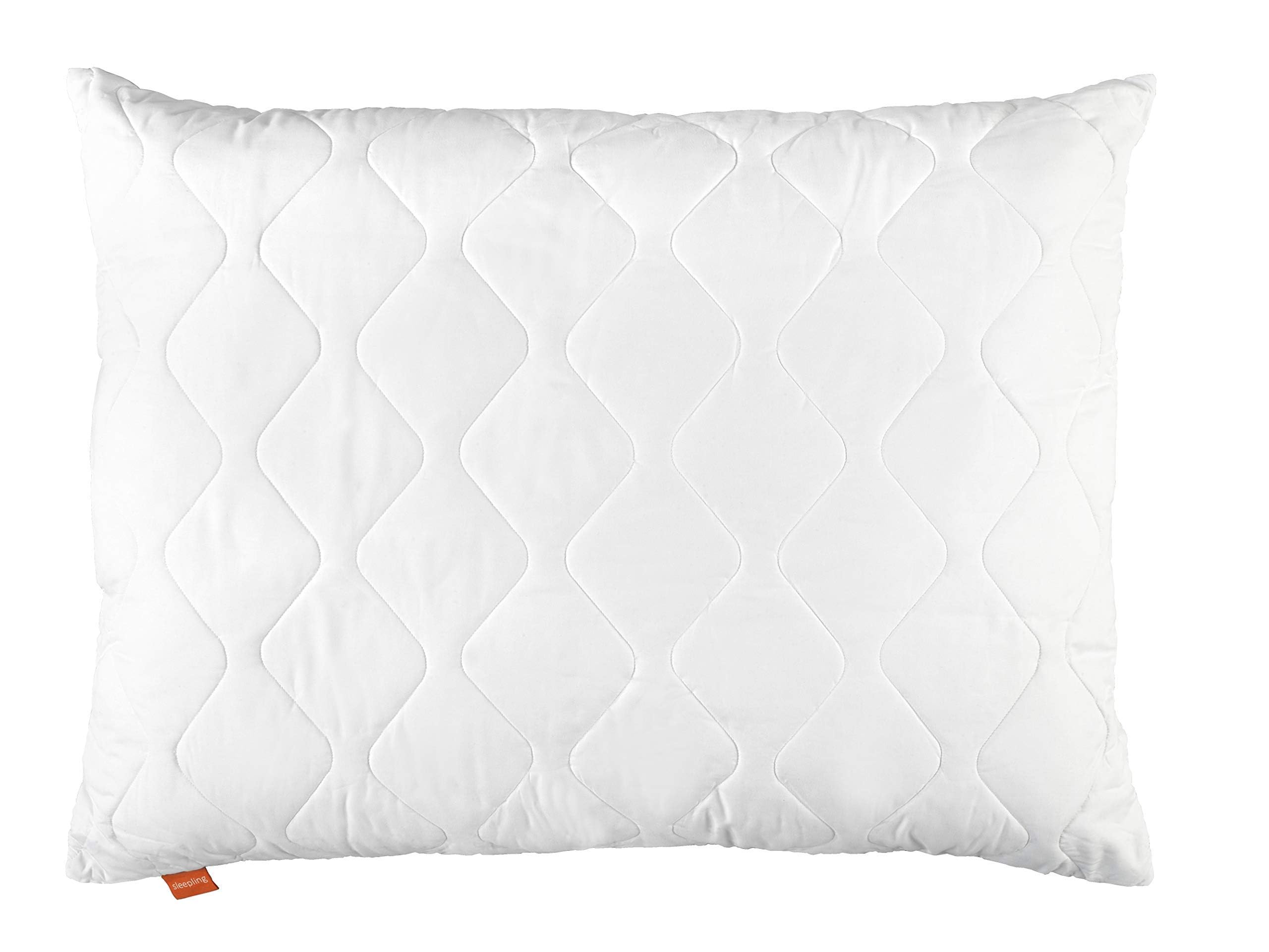 sleepling Kopfkissen 70x90 cm, Polster, Allergiker Kissen, waschbar, Made in EU, Oeko-TEX, großes Schlafkissen 70 x 90, Bettkissen, Pillow, Basic 100