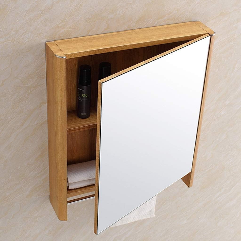 Mirror Cabinets Stainless Steel Collection Door Wall Manufactured Bathroom with Towel Bar Storage Bath Mirror Bathroom Furniture