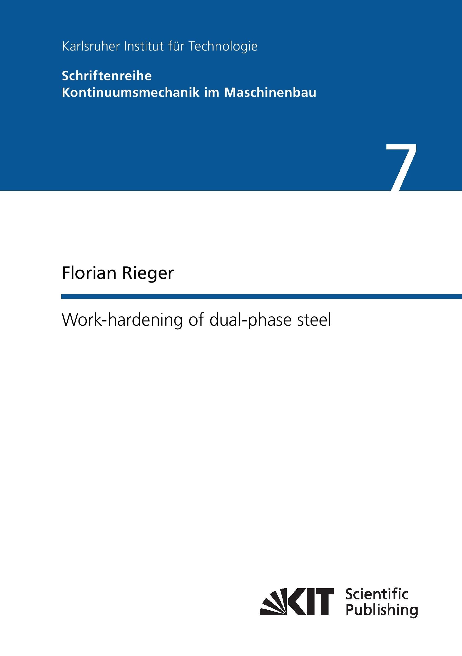 Buy Work-hardening of dual-phase steel — BookShops.in