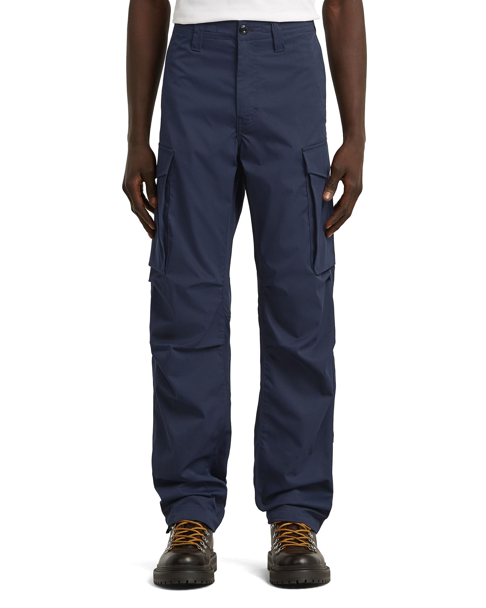 G-Star Men's Blue Core Regular Cargo Pants, (Salute D24309-E062-C742), 34W / 32L