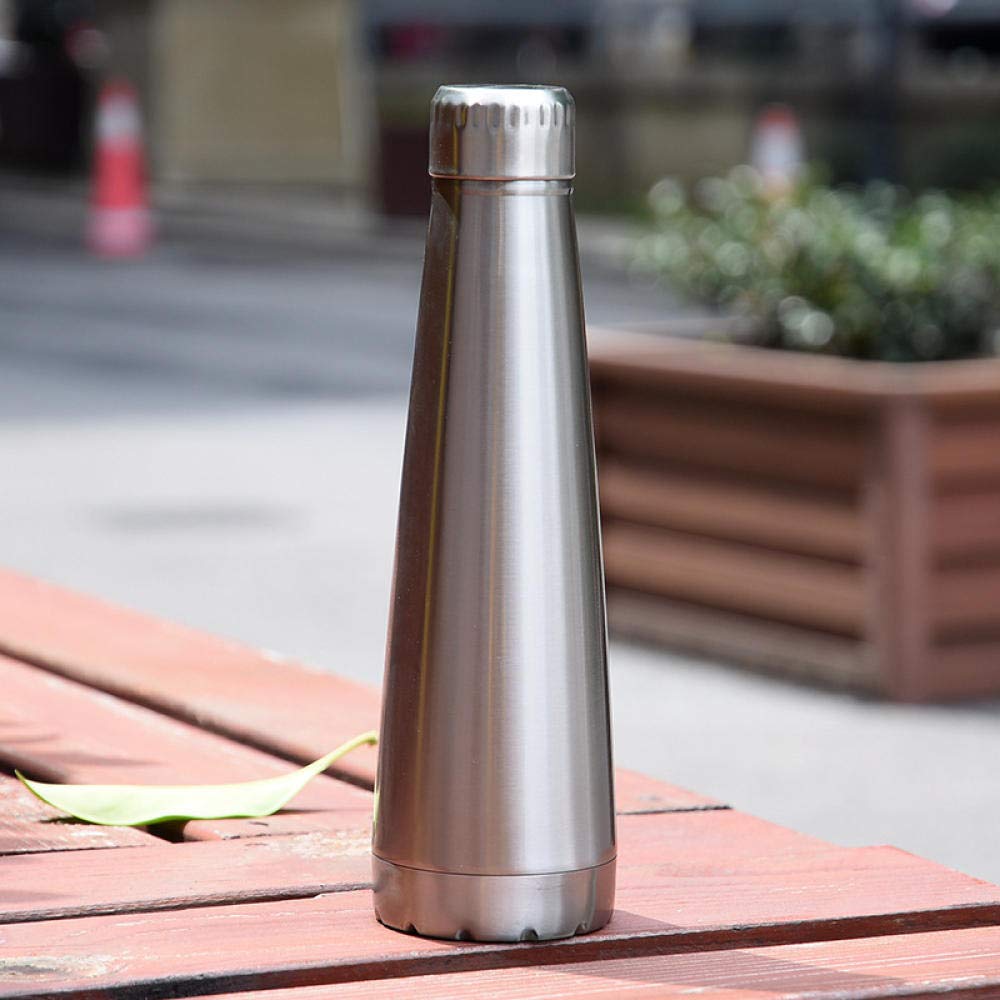 ZORILO Vakuumisolierte Edelstahl-Thermoskanne 304 Edelstahl Vakuum Thermosbecher konisch kleine Öffnung Sport Wasserbecher Outdoor Sport Tragbare Isolierung Wasserbecher Wasserflasche - C7