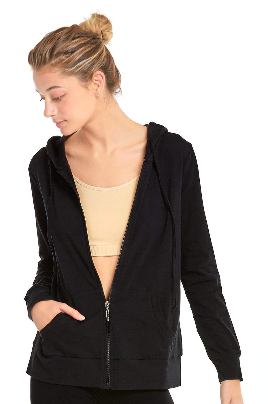 Women's zip up jacket with hood Clearance