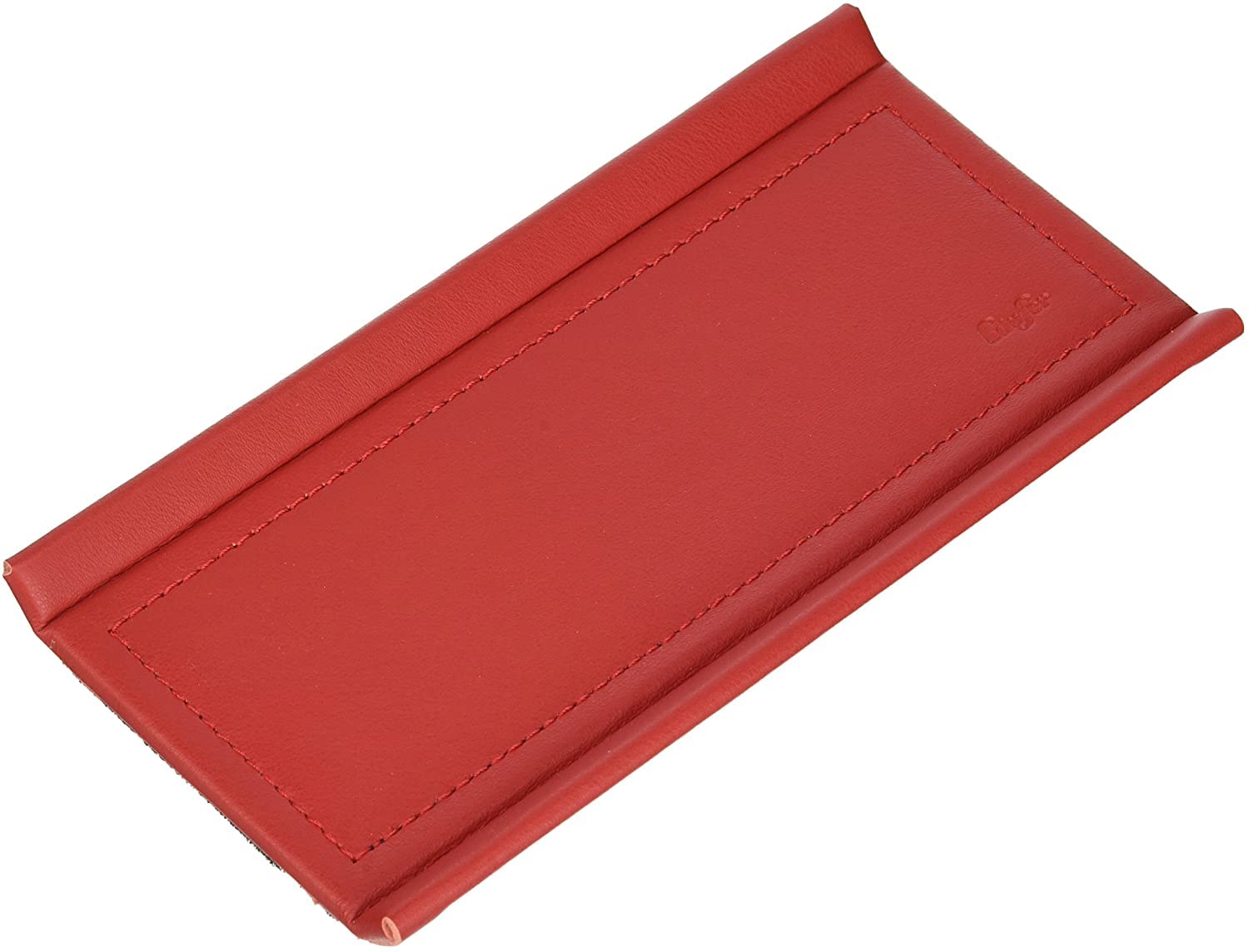 Läufer Ambiente SCALA 35046 - Portalettere in vera pelle Vassoio portapenne 22 x 11 cm Colore: rosso