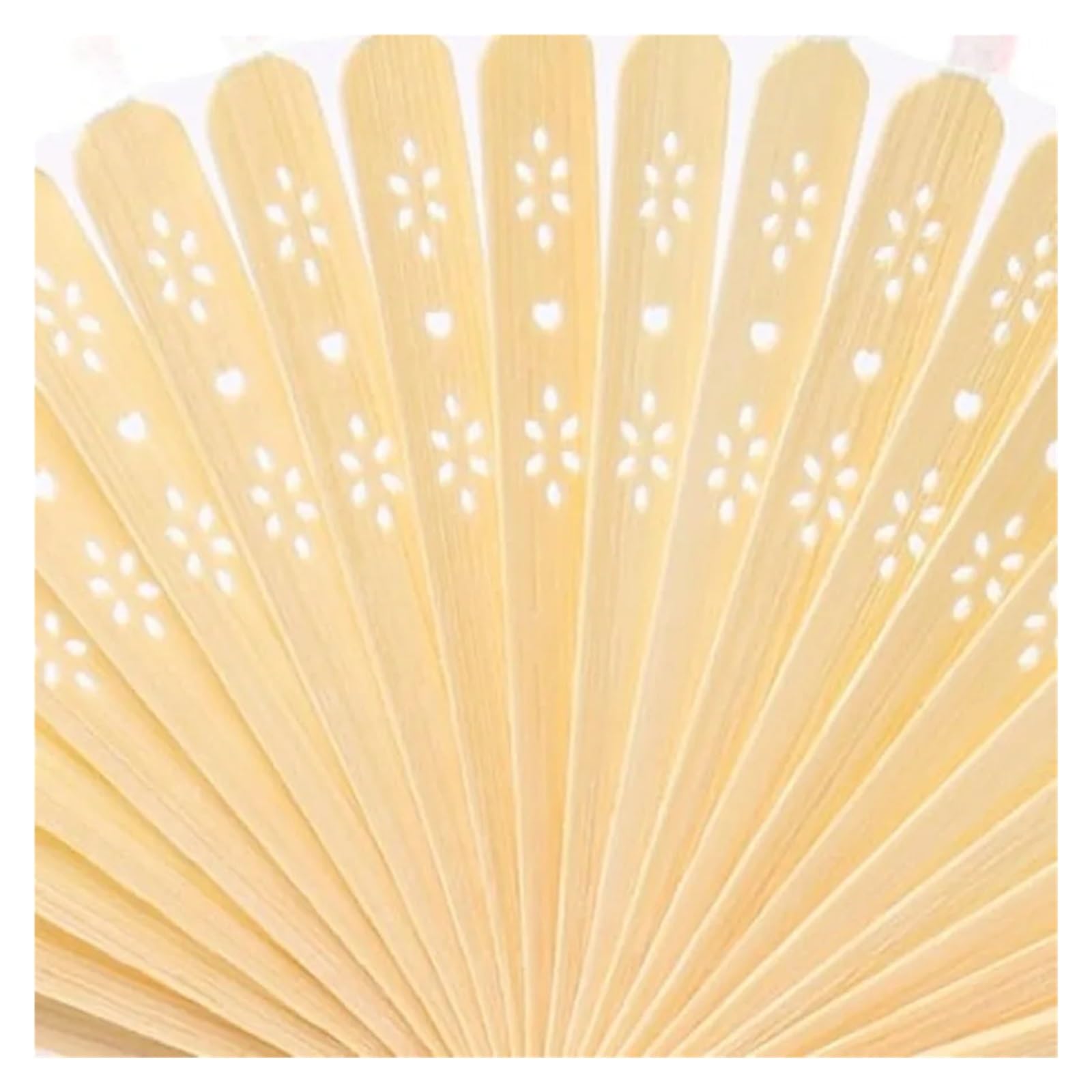 Handfächer aus Papier, 8,3 Zoll faltbare Handfächer for Hochzeitsgeschenke, Partydekorationen(Colorful 60pcs)