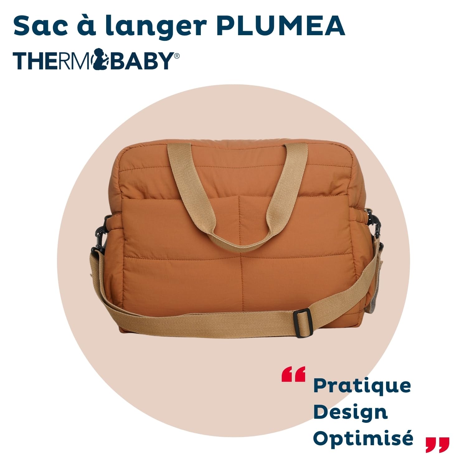 THERMOBABY - Borsa fasciatoio imbottita PLUMEA