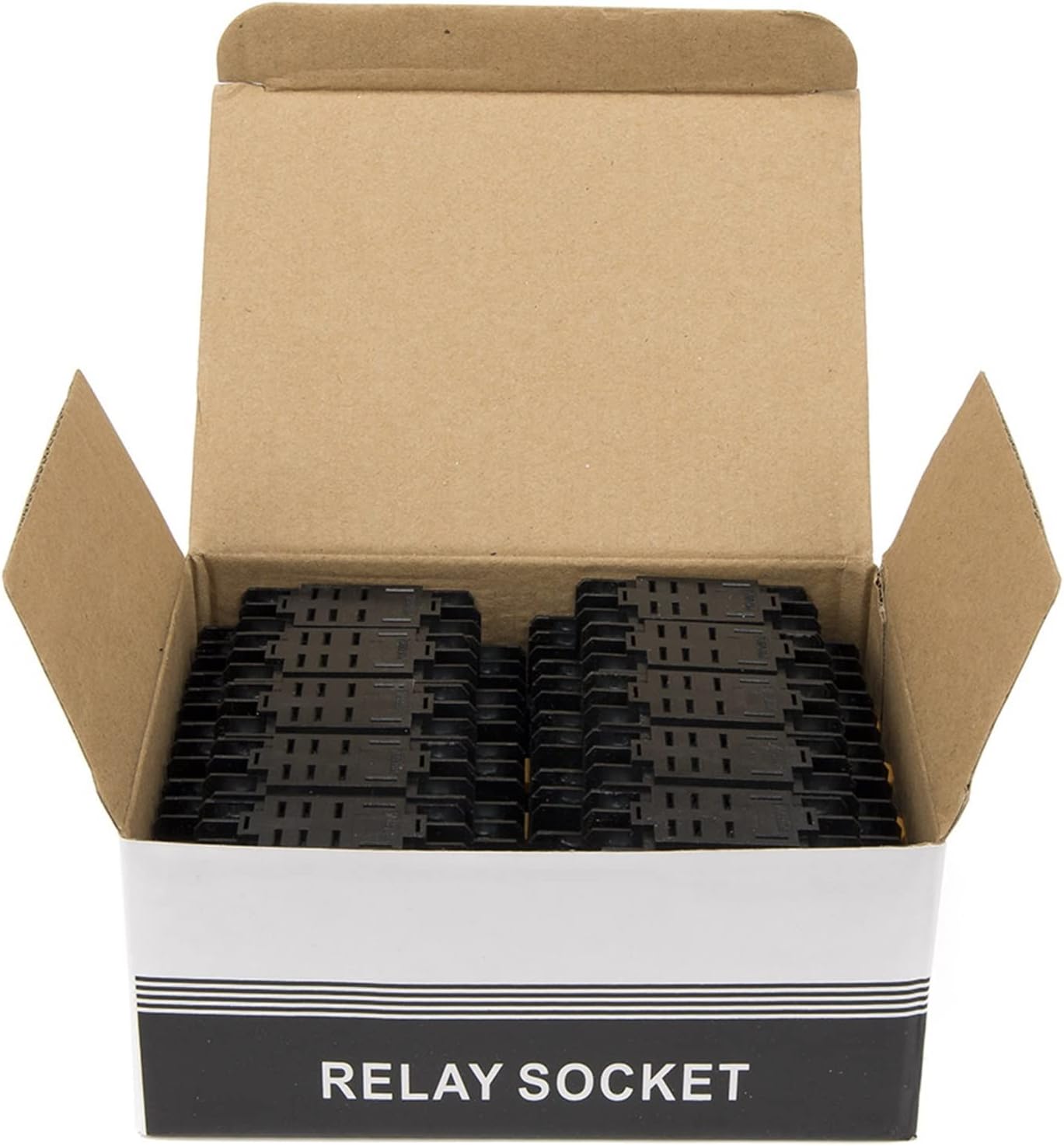 20pcs / lot PTF08A 8 pin Relay Socket Base for LY2 HH62P