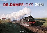  Eisenbahn-Kalender – DB-Dampfloks 2024: Farbfotos aus den 1960er- und 1970er-Jahren. Großfromat Wandkalender 49x34cm