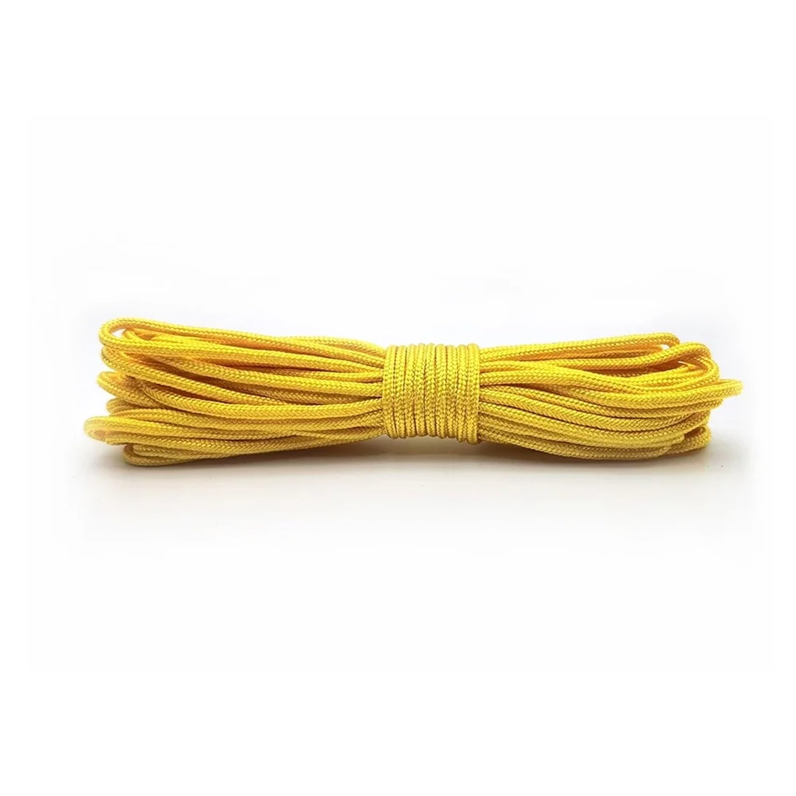 Paracord Solid Parachute Cord Lanyard Rope Strand Climbing Camping Survival Equipment Paracord 100meters 2mm(Yellow,100meters(328ft))