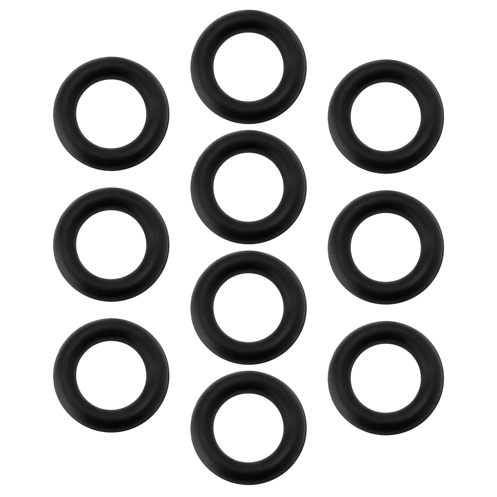 ECSiNG 10pcs Carburetor Mixing Adjustment Screw Rubber O Ring Sealing Gasket 1329529901 Outer Diameter 5mm Thickness 1mm Compatible with Keihin