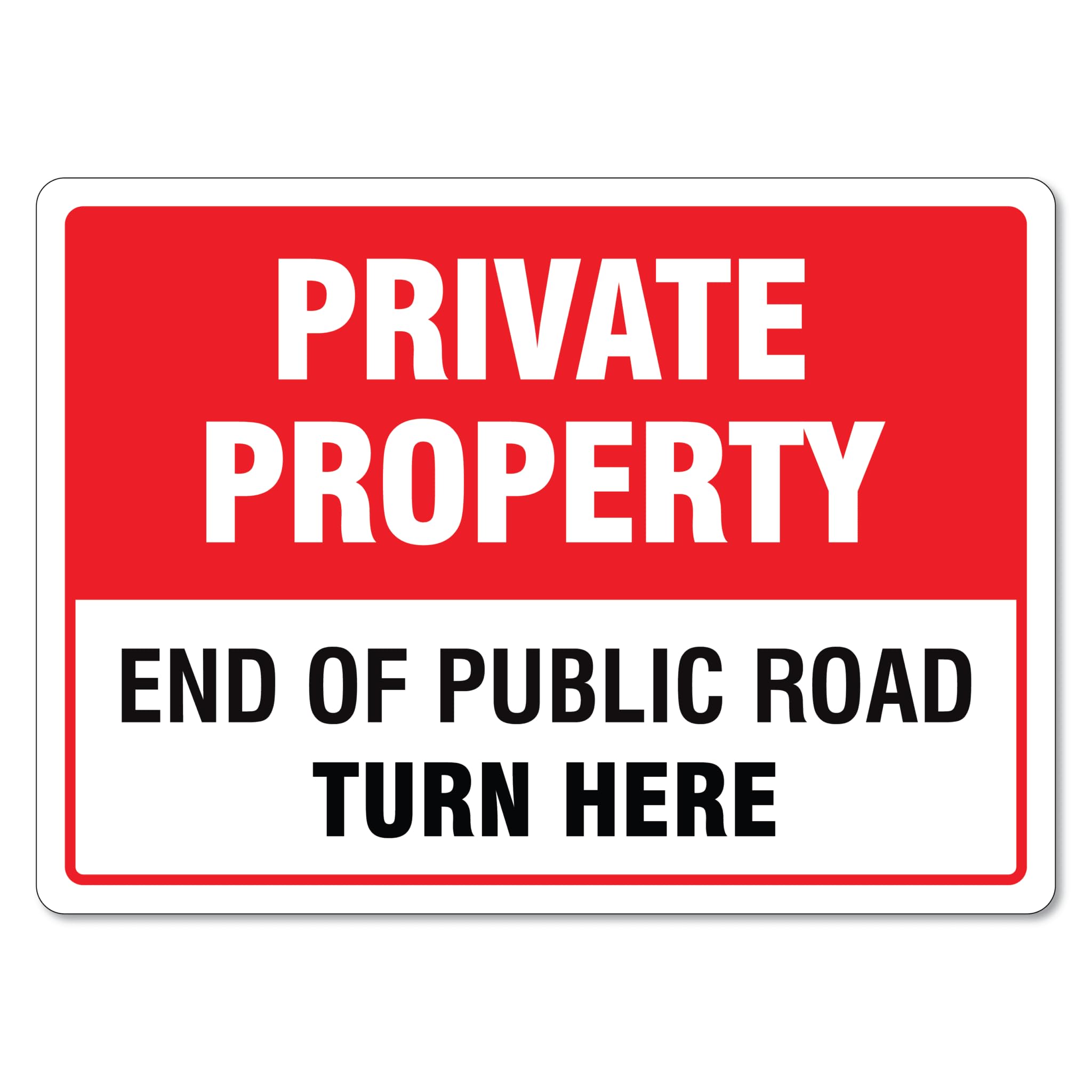 Vehicle Oil Leakage Reminder, Please Park On Street Prompt Sign 12x8 Inch