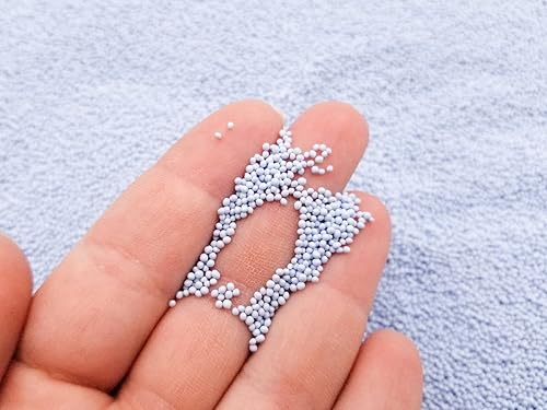 Gránulos no comestibles 0039in resina elige tu cantidad ILR Funfetti Jimmies cuentas de caviar artificiales azul pastel G253 contenedor disponible en Yaxa Guatemala