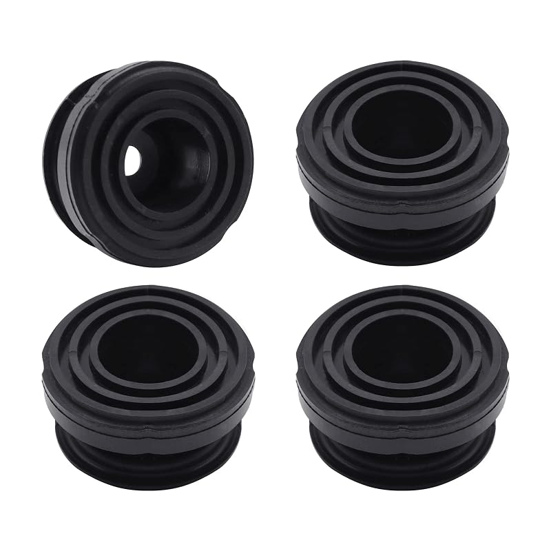 Kit com 4 Coxins ou Pés de Borracha Inferiores para Geradores Honda EB2000i e EU2000i Vanshly 68325-Z07-003