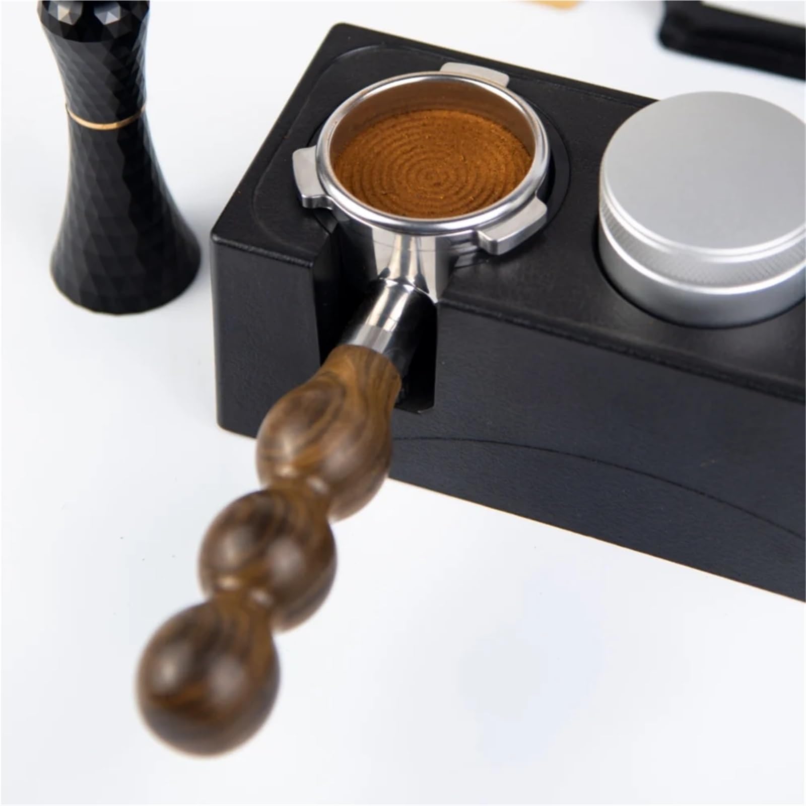 Portafiltro sin fondo (1 unidad) for cafetera espresso, accesorio de repuesto for máquinas(58mm)