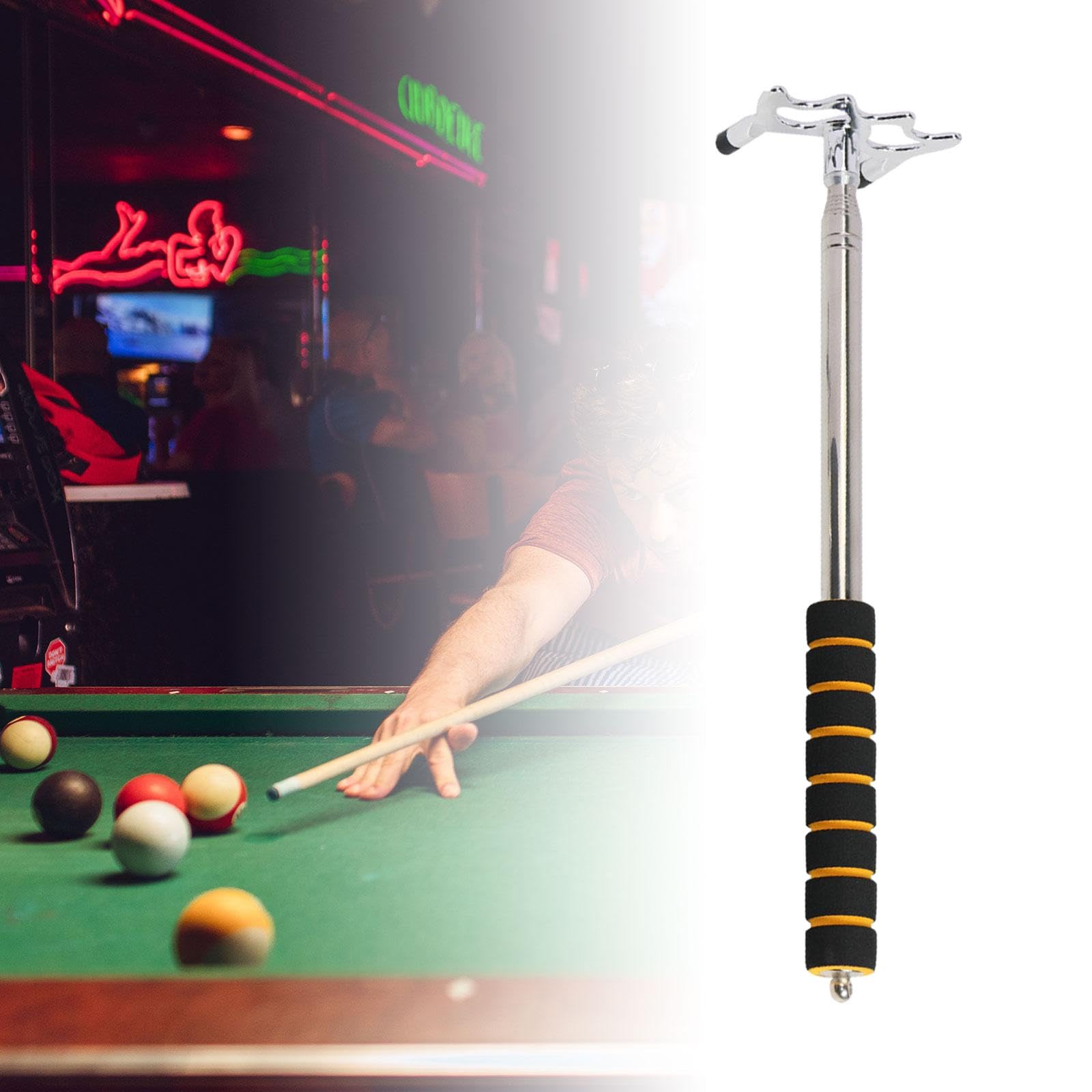 Pont de Queue de Billard avec tête de Pont, Accessoire de Billard, Support de Queue de Billard, Support de Tige de Billard, pour Club, fête