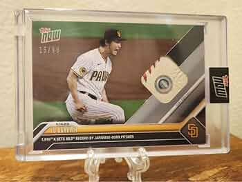 topps now 侍ジャパン ダルビッシュ有  5枚限定　ファーストナンバー topps now 侍ジャパン ダルビッシュ有 5枚限定 ファースト